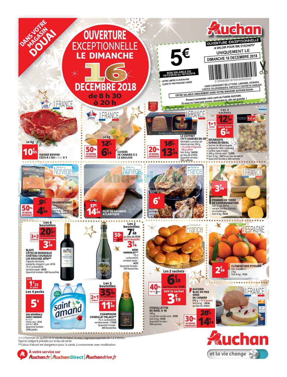 Anti crise fr Catalogue Auchan Local du 16 décembre 2018 Douai