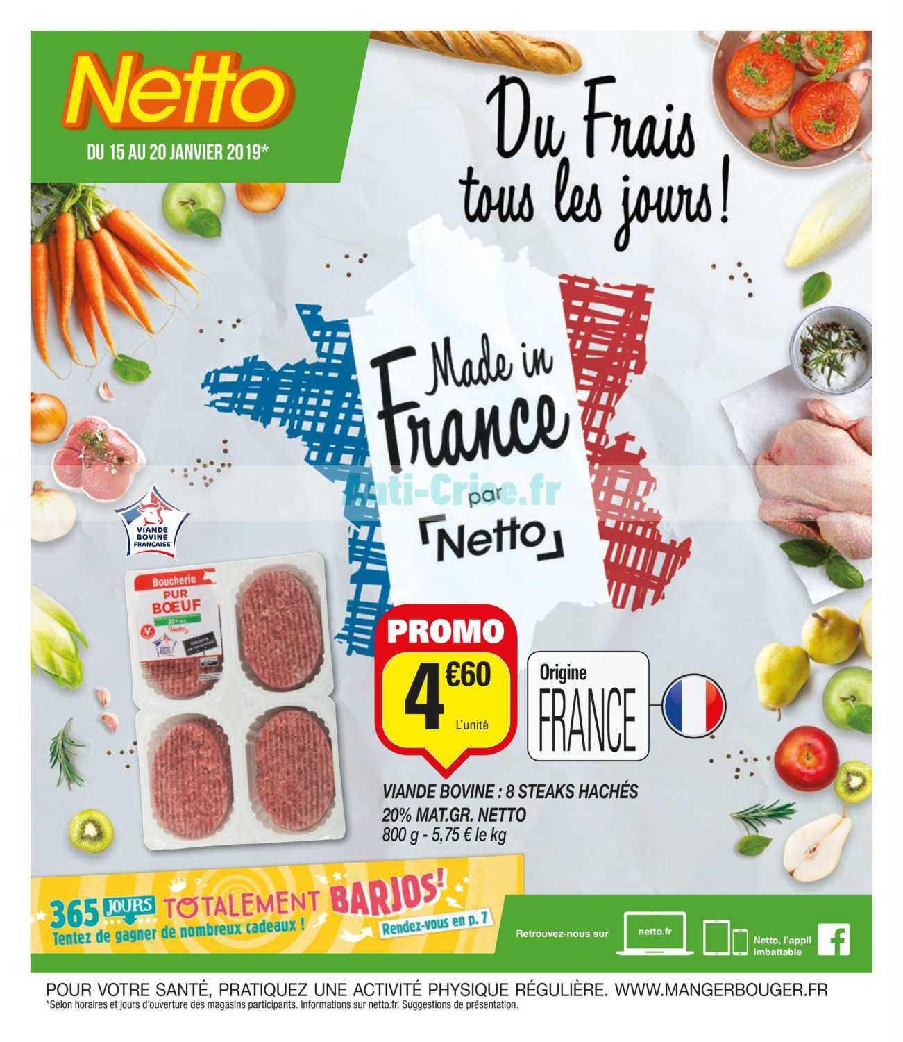 Anti Crise Fr Catalogue Netto Du Au Janvier Netto Le