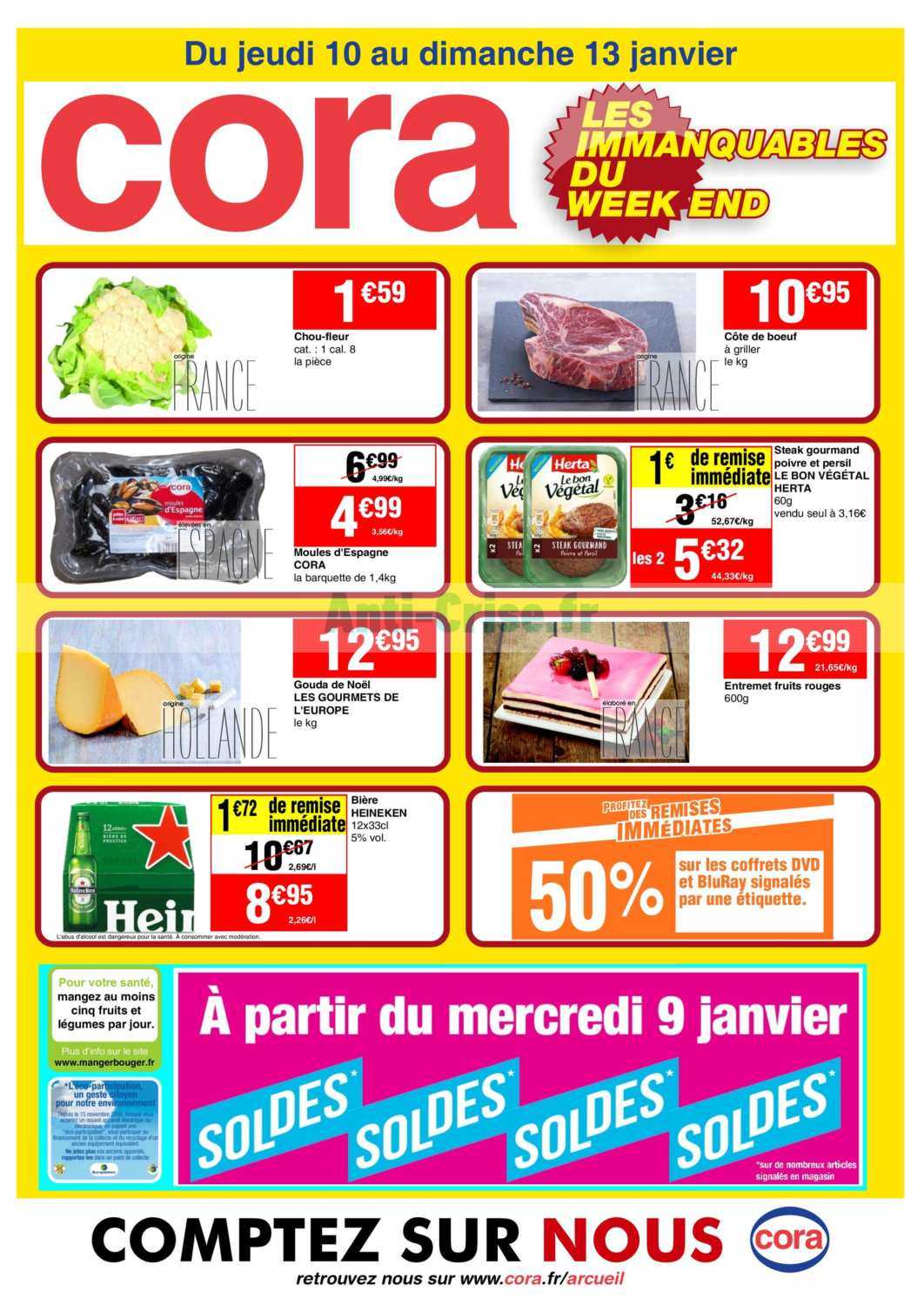 Anti Crise Fr Catalogue Cora Du Au Janvier Arcueil Cora