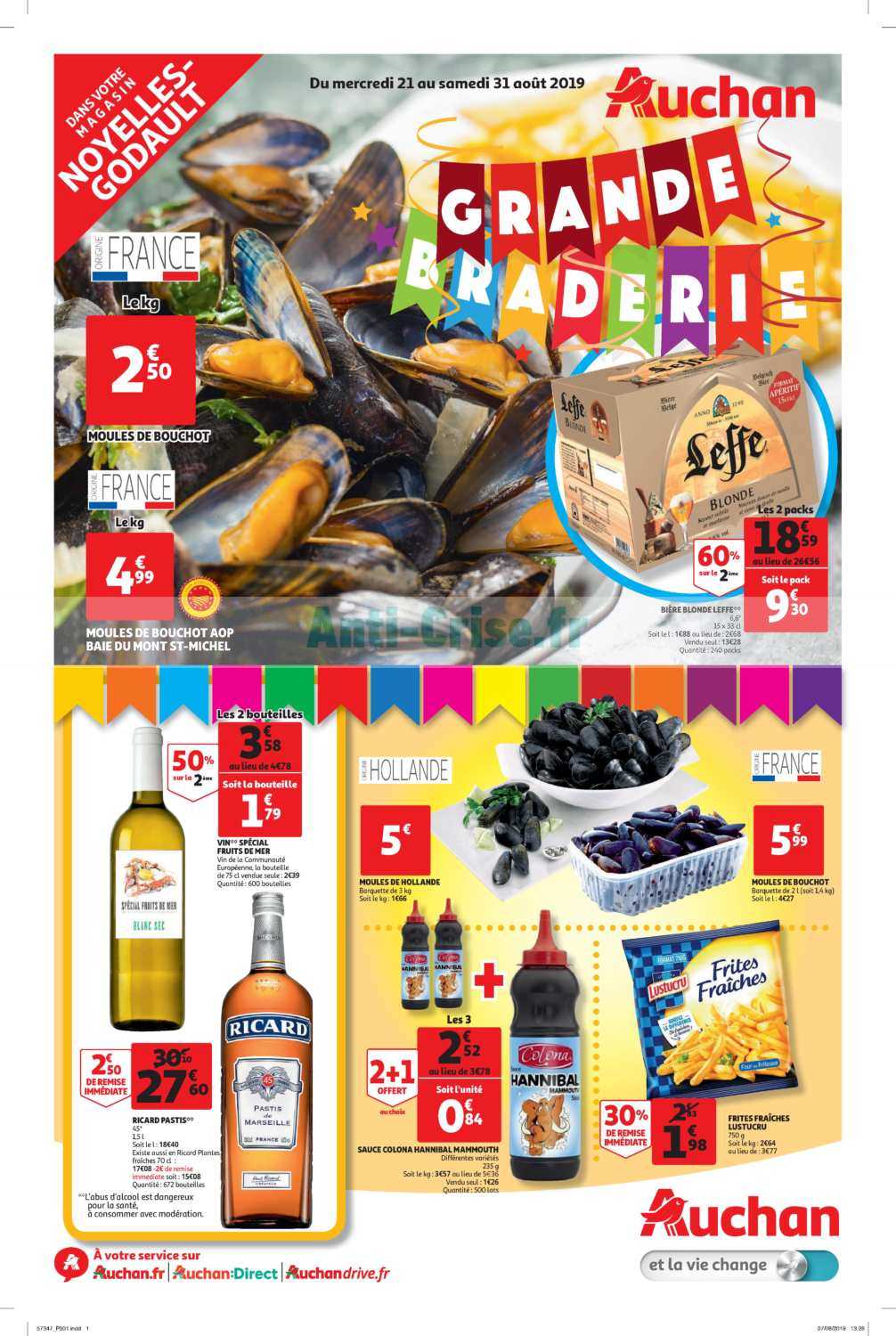 Anti crise fr Catalogue Auchan Local du 21 au 31 août 2019 Noyelles