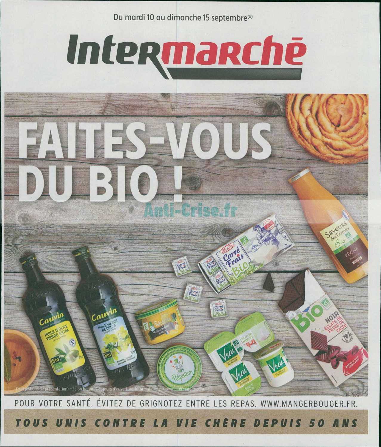 Anti Crise Fr Catalogue Intermarch Du Au Septembre