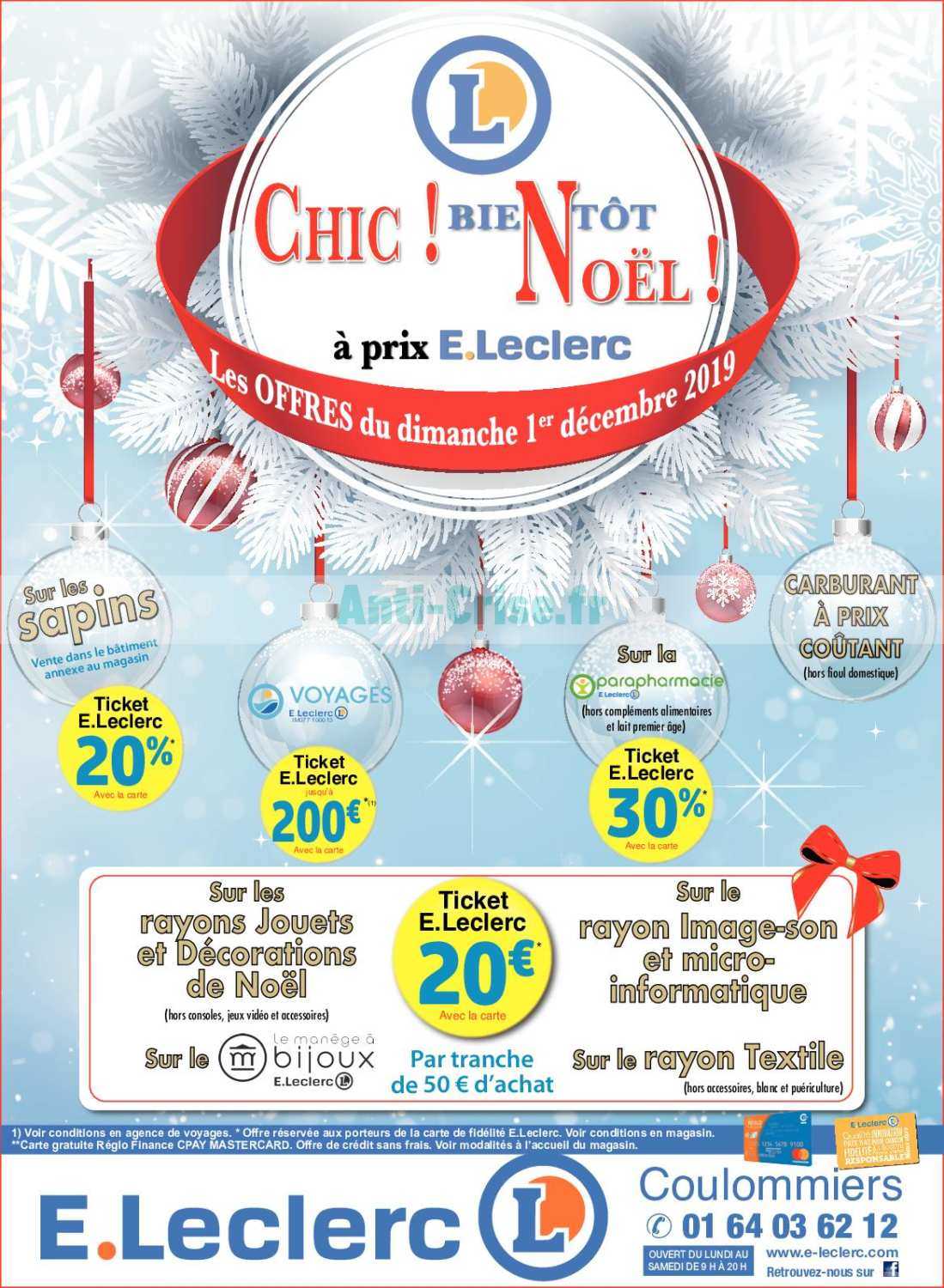 Anti Crise Fr Catalogue Leclerc Local Du D Cembre