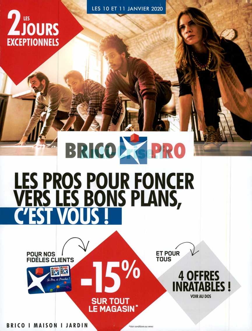 Anti Crise Fr Catalogue Brico Pro Du Au Janvier Brico Pro