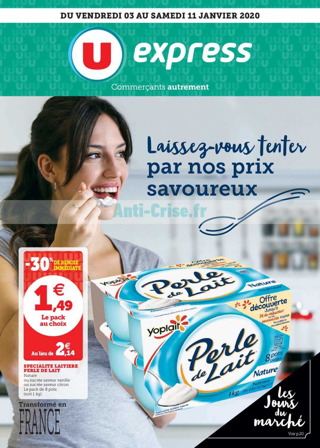 Anti Crise Fr Catalogue U Express Du Au Janvier U Express