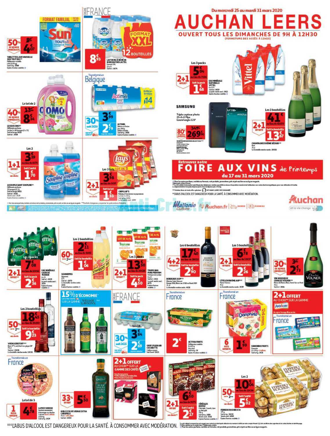 Haut Imagen Catalogue Auchan Leers Fr Thptnganamst Edu Vn