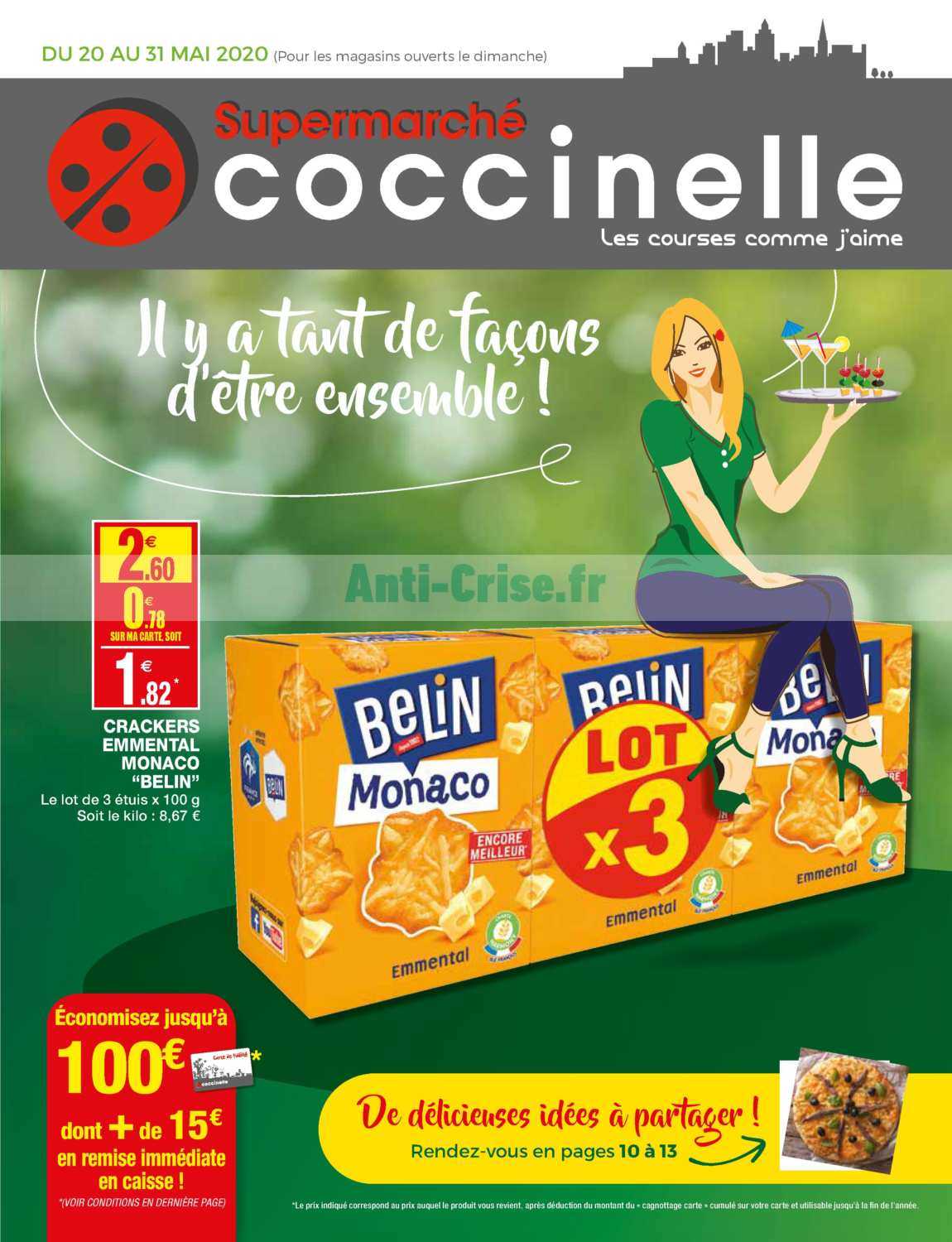 Anti Crise Fr Catalogue Coccinelle Supermarch Du Au Mai