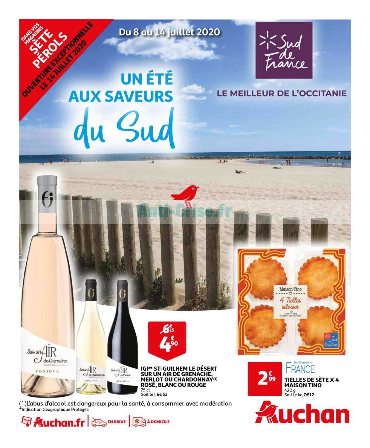 Anti Crise Fr Catalogue Auchan Local Du Au Juillet S Te