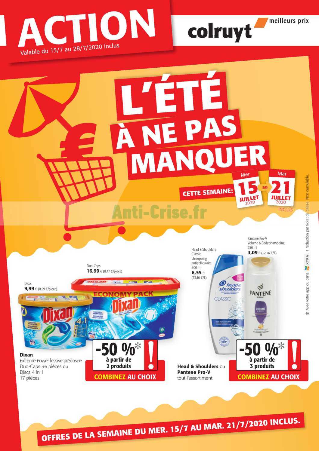 Anti Crise Fr Catalogue Colruyt Belgique Du Au Juillet