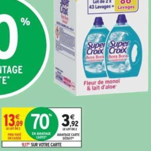 Anti Crise Fr Lessive Liquide Super Croix Chez Intermarch