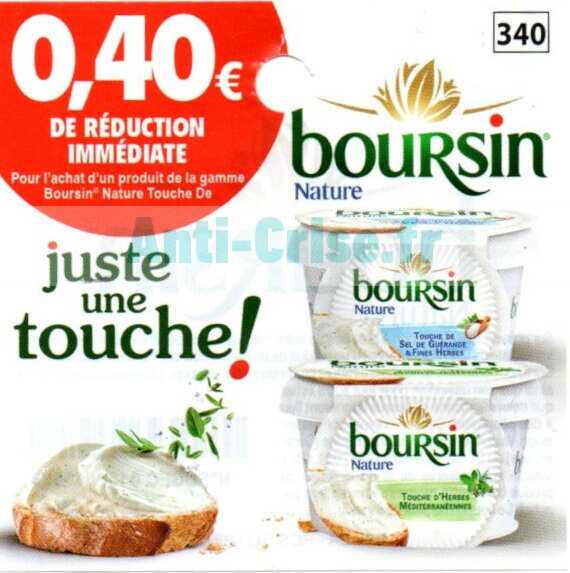 Anti Crise Fr Boursin De R Duction Jusquau Bon