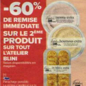 Anti Crise Fr Gamme Latelier Blini Chez Carrefour Market