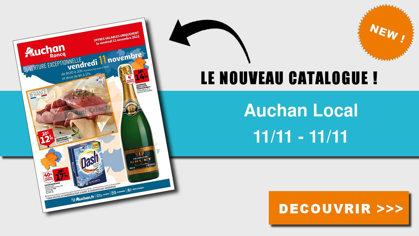 Anti Crise Fr Catalogue Auchan Local Du 11 Novembre 2022 Roncq