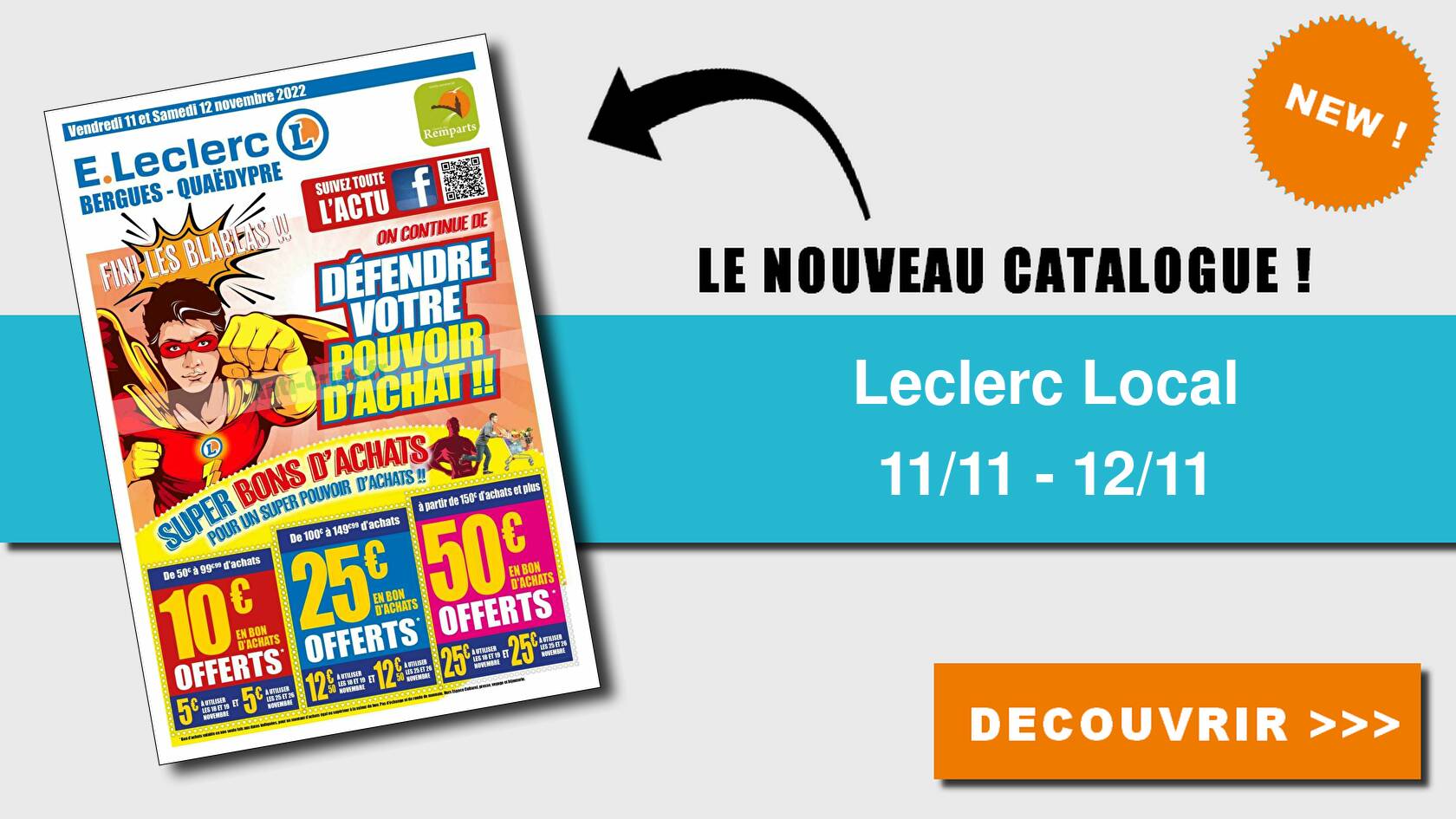 Anti Crise Fr Catalogue Leclerc Local Du 11 Au 12 Novembre 2022