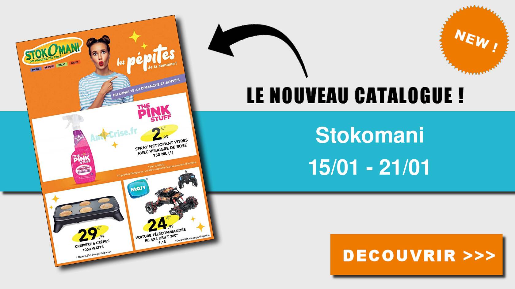 Anti Crise Fr Catalogue Stokomani Du Au Janvier Stokomani