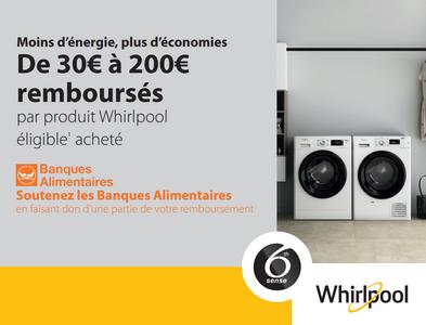 Anti crise fr Offre de Remboursement Whirlpool Jusquà 200