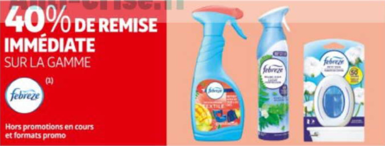 Anti Crise Fr Gamme Febreze Chez Auchan 19 11 25 11 Gamme Febreze