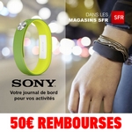 odr - offre de remboursement sur bracelet connecte sony smartband