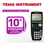 odr offre de remboursement calculatrice texas instrument ti-83
