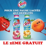 odr offre de remboursement shopmium Oasis Yaourts à boire aux fruits le 2eme gratuit