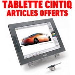 bon plan tablette cintiq wacom articles offerts