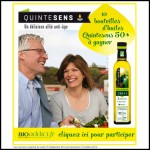 Tirage au Sort Bio Addict : Une bouteille d'huile bio Quintesens 50+ à Gagner - anti-crise.fr