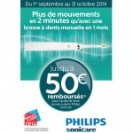 Offre de Remboursement (ODR) Philips : Jusqu'à 50€ sur brosse à dents Sonicare - anti-crise.fr