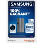 Offre de Remboursement Samsung : 5 % sur votre produit acheté chez Boulanger - anti-crise.fr