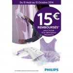 Offre de Remboursement (ODR) Philips : 15 € sur Défroisseur - anti-crise.fr