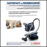 Offre d'Essai (ODR) Bosch : Votre aspirateur Satisfait ou 100 % Remboursé - anti-crise.fr