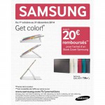 Offre de Remboursement (ODR) Samsung : Jusqu'à 20 € sur les Book Cover - anti-crise.fr