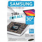 Offre de REmboursement (ODR) Samsung : Jusqu'à 30 € sur Galaxy Tab 4 10" - anti-crise.fr