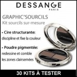 Test de produit Beauté Addict : Kit Universel Graphic'Sourcils de Dessange - anti-crise.fr