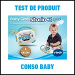 Test de produit Conso Baby : Storio 3 Baby VTech - anti-crise.fr