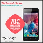 Offre de Remboursement (ODR) Wiko : 70 € sur Smartphone HIGHWAY - anti-crise.fr
