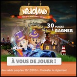 Instants Gagnants Nigloland sur FAcebook : Entrée pour le parc d’attractions - anti-crise.fr