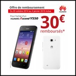 Offre de Remboursement (ODR) Huawei : 30 € sur Ascend Y550 - anti-crise.fr