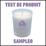 Test de Produit Sampleo : Bougie parfumée Touches de Parfum - anti-crise.fr