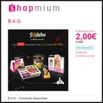 Offre de Remboursement (ODR) Shopmium : Le B.A.G. à 2 € - anti-crise.fr