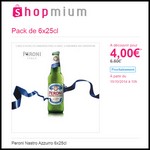 Offre de Remboursement (ODR) Shopmium : Peroni Nastro Azzurro 6x25cl à 4 € chez Monoprix - anti-crise.fr
