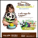 Tirage au Sort Bio Addict sur Facebook : Set Repas Biobu by Ekobo et Coq en Pâte à Gagner - anti-crise.fr