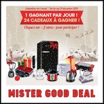 Calendrier de l'Avent Mister Good Deal sur Facebook : Lot Electroménager et Bon d'Achat de 20€ à Gagner - anti-crise.fr