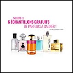 Tirage au Sort Mes Echantillons Gratuits : Lot de 6 Echantillons de Parfums à Gagner - anti-crise.fr