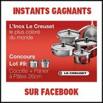 Instants Gagnants Le Creuset sur Facebook : Produits de la Nouvelle Gamme Inox à Gagner - anti-crise.fr