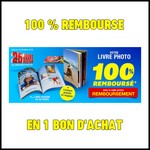 Offre de Remboursement (ODR) Auchan : Votre Livre Photos 100 % Remboursé en 1 Bon d'Achat - anti-crise.fr