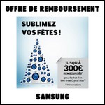 Offre de Remboursement (ODR) Samsung : Jusqu'à 300€ pour l'achat d'un lave-linge - anti-crise.fr