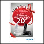 Offre de Remboursement (ODR) Philips : Jusqu'à 20€ sur les Téléphones fixes - anti-crise.fr