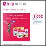 Offre de Remboursement (ODR) Shopmium : Carrés Transit Format Classique Gayelord Hauser à 3 € - anti-crise.fr