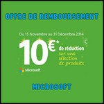 Offre de Remboursement (ODR) Microsoft : 10 € sur Accessoire PC ou Tablette - anti-crise.fr