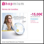 Offre de Remboursement (ODR) Shopmium : Verres Haute Résolution pour Presbytes Ophtalmic Vision - anti-crise.fr