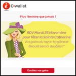 Bon Plan C-Wallet : Gains Doublés pour la Sainte Catherine - anti-crise.fr